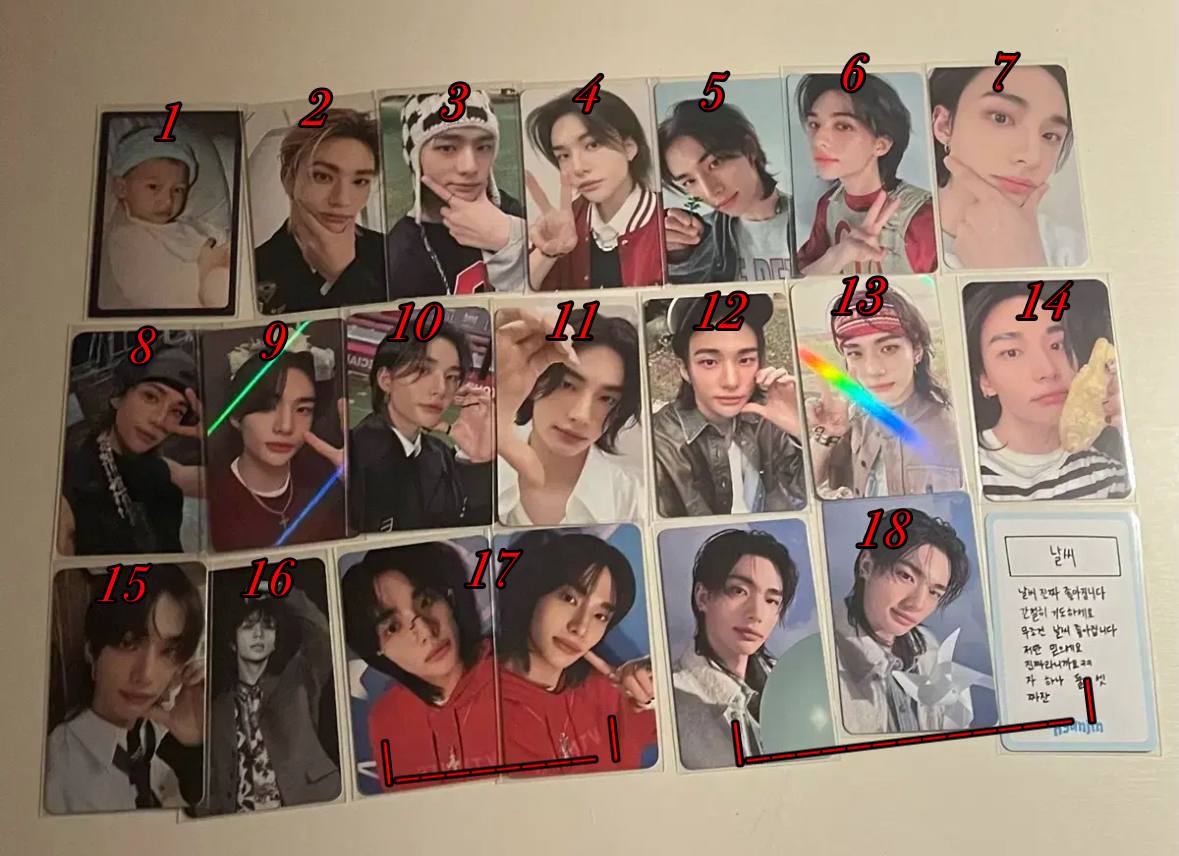 ФОТОКАРТКИ Хьонджіна з мультфільму Stray Kids / ОБЕРІТЬ НОМЕР