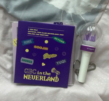 (g)i-dle (neverland) official light sitck & polaroid photocards "SET"