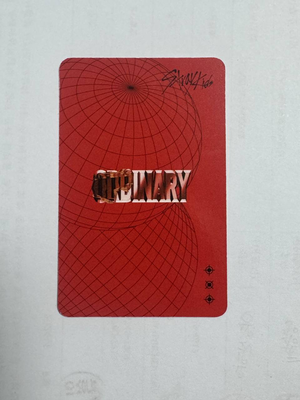 Stray Kids Leeknow Oddinary Maniac Photocard