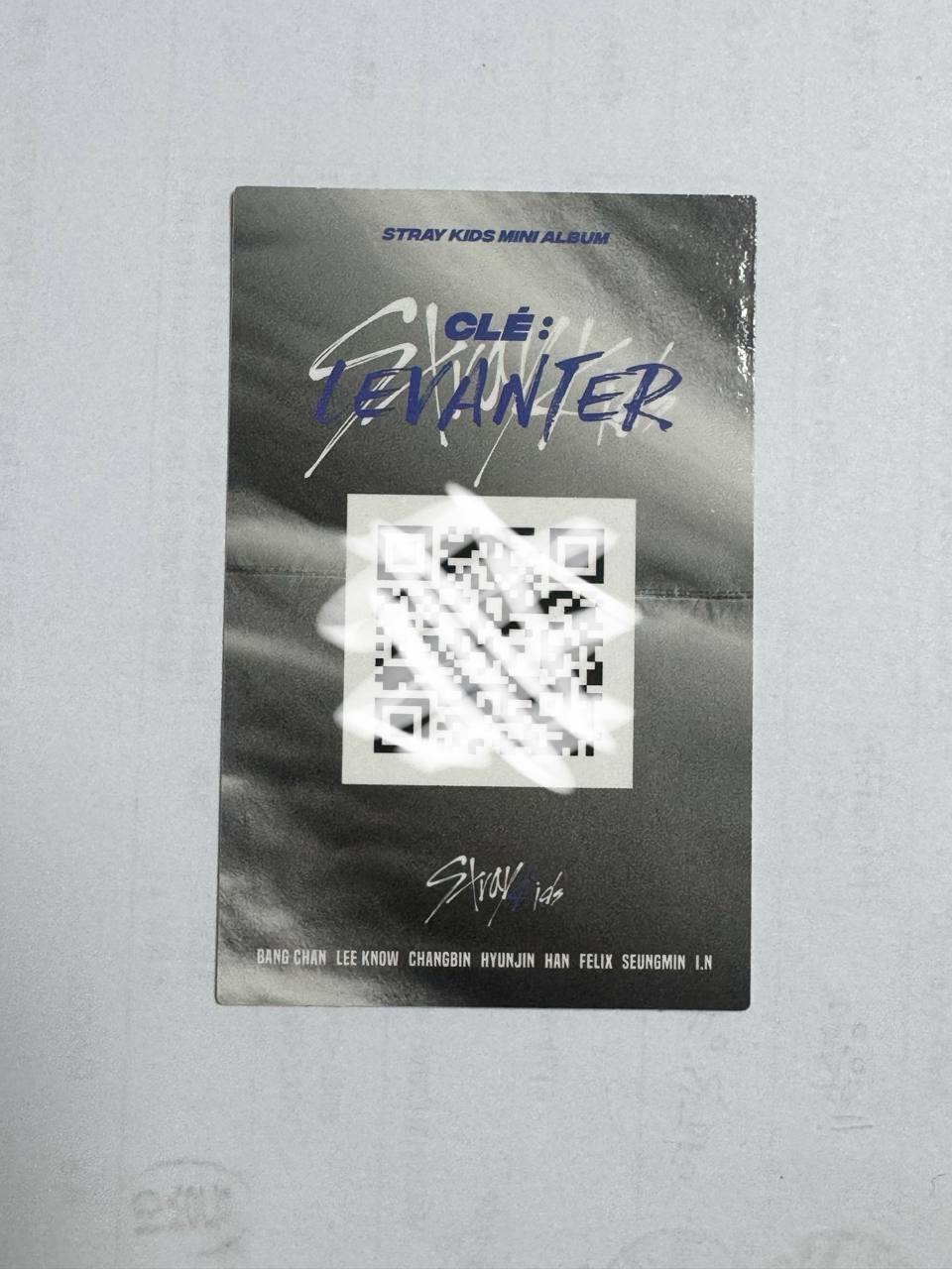 Stray Kids Seungmin Levanter Photocard