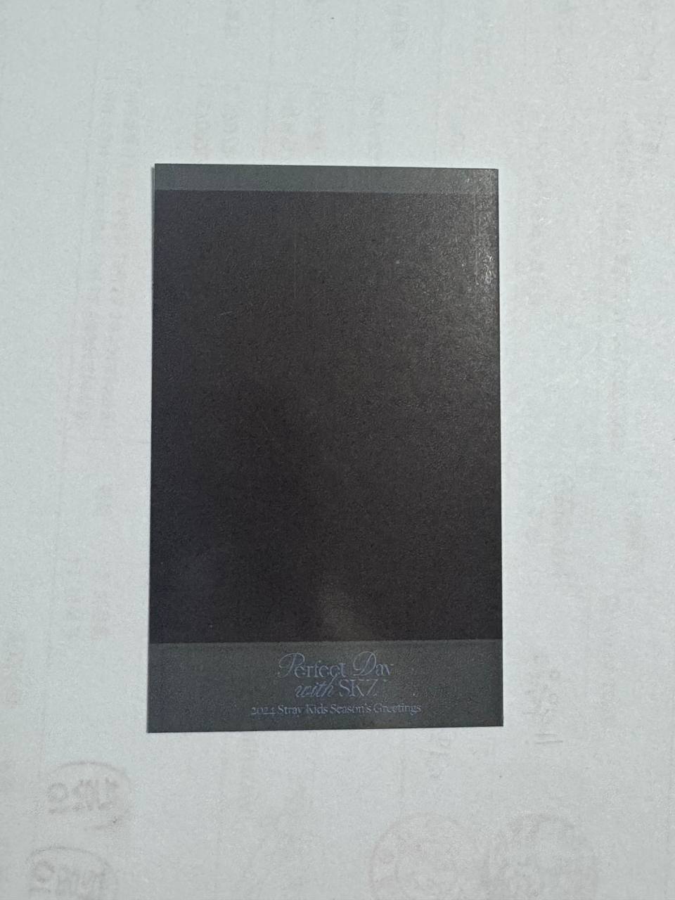 Stray Kids Bangchan Perfect Day Photocard