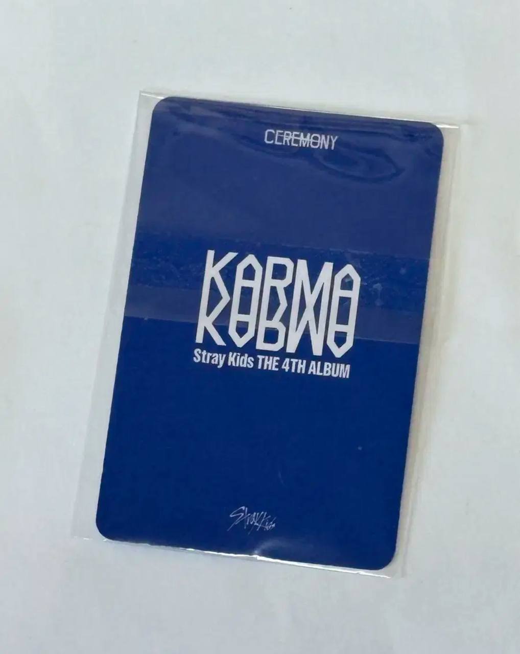 Stray Kids Leeknow Karma 1st week Photocard