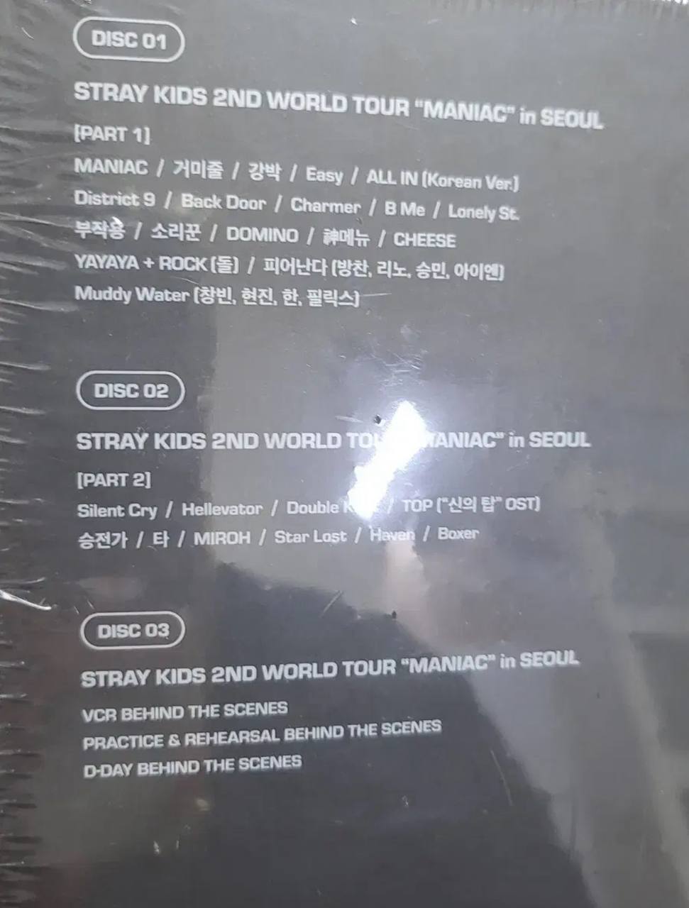 Stray Kids 2nd World Tour “MANIAC” in SEOUL DVD