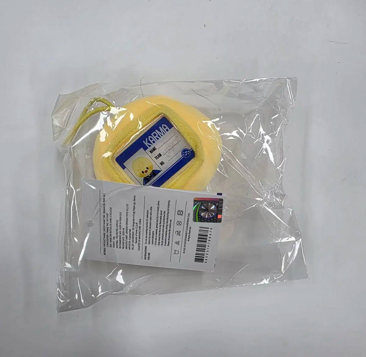 Stray Kids FELIX KARMA NAME TAG SKZOO