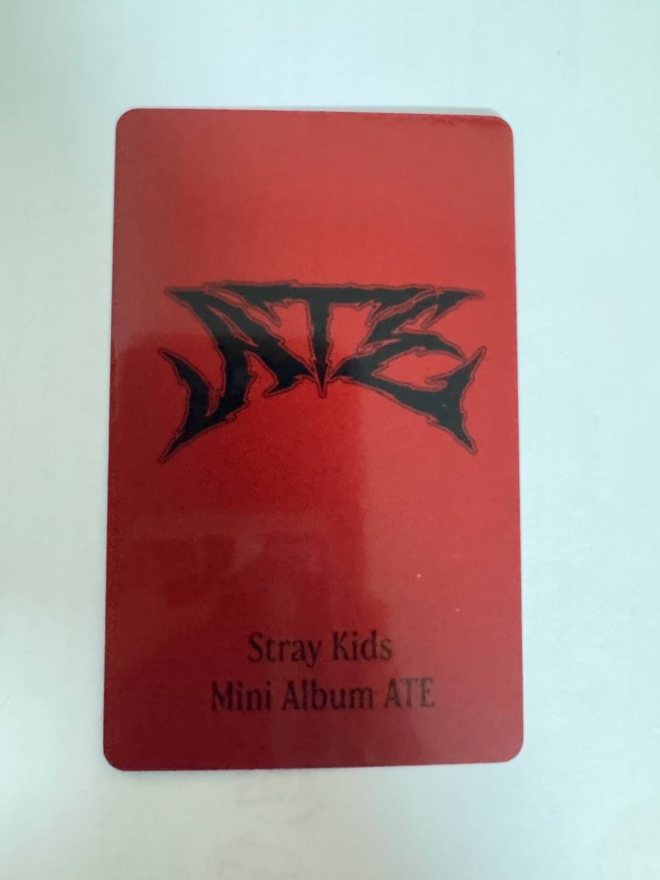 Stray Kids LEE KNOW ATE JYP Shop Photocard