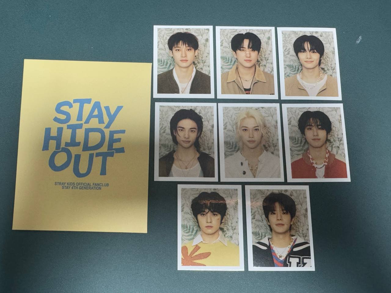 Stray Kids stay hide out ID picture