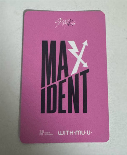 Minho Maxident With Mu Special Stray Kids photocard