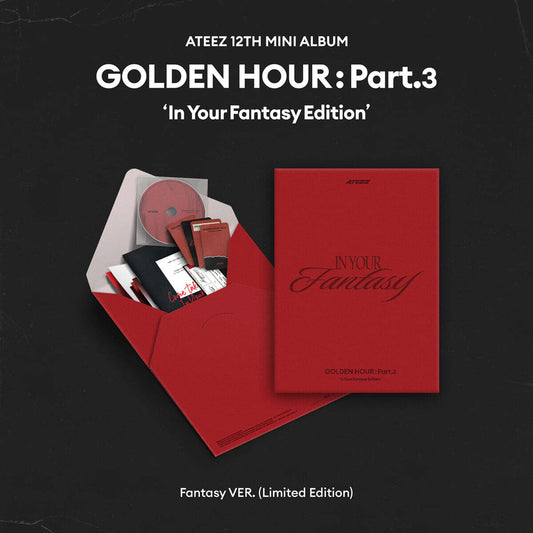 [CD] ATEEZ - GOLDEN HOUR : Part.3 ‘In Your Fantasy Edition’ [Fantasy VER.](Limited Edition)