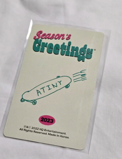 ATEEZ Yunho SEASON GREETING 2023 Photocard