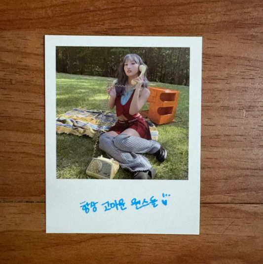 TWICE MOMO TALK THAT TALK POLAROID PHOTOCARD