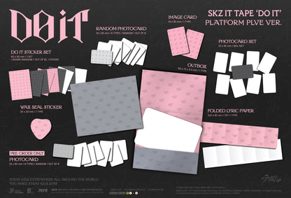 [pre-order] Stray Kids - SKZ IT TAPE [DO IT] (PLATFORM PLVE Ver.)