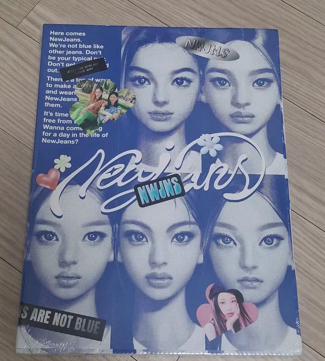 NewJeans BLUE BOOK ALBUM newjeans ver.