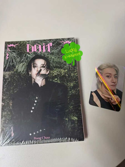 Stray Kids BANGCHAN DO IT ACCORDIAN VER. WITH MAKESTAR POB POCA