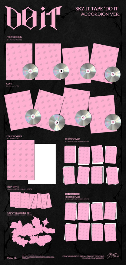 [pre-order] Stray Kids - SKZ IT TAPE [DO IT] (ACCORDION Ver.)