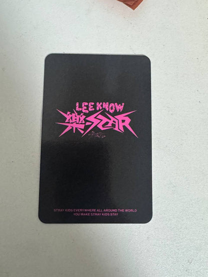 Minho Rock Star MUSICPLANT Stray Kids photocard