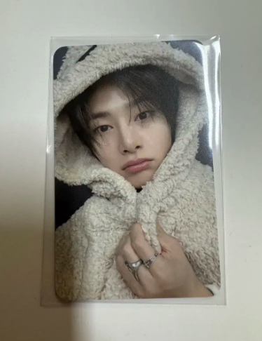 Stray Kids У Фаншопі невидана фотокартка ведмедика ФОТОКАРТКА
