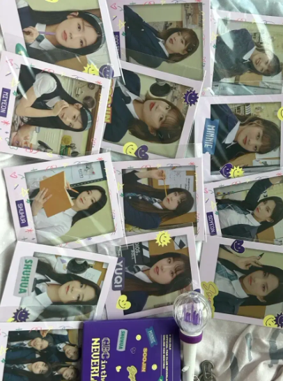 (g)i-dle (neverland) official light sitck & polaroid photocards "SET"