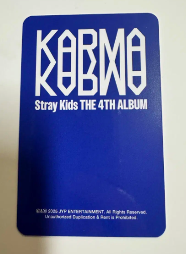 Stray Kids HYUNJIN KARMA SOUNDWAVE ФОТОКАРТА