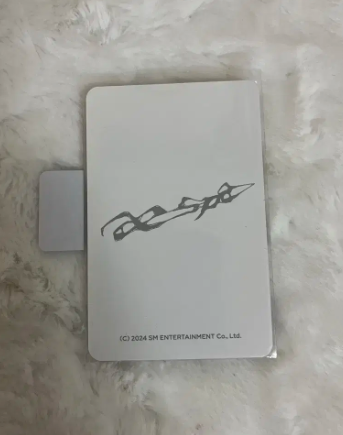 aespa Karina armageddon my power photocard