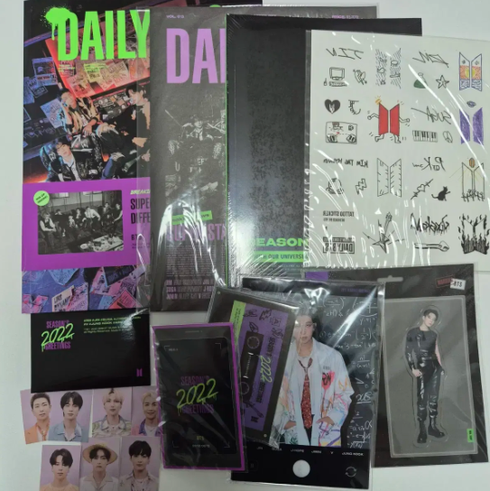 BTS 2022 SEASON'S GREETINS + JUNG GOOK MAGNET