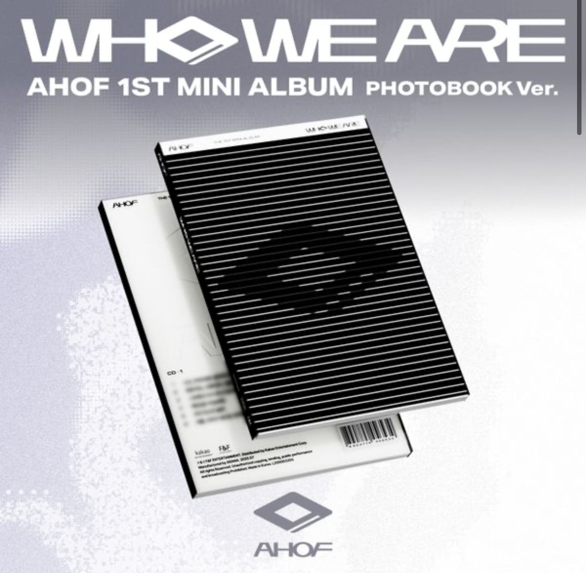 AHOF - 1st Mini Album [WHO WE ARE] (PHOTOBOOK Ver.)