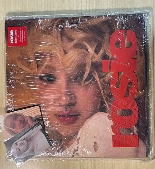 BlackPink set of Rosé's Korean version (KR exclusive) unopened album + YG Select unopened photocard