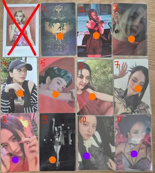 BLACKPINK JISOO CHOOSE NUMBER