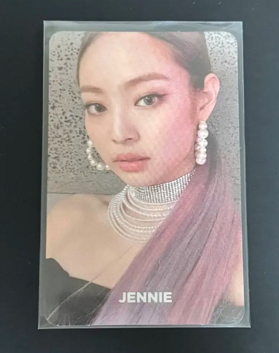 BLACKPINK Jennie SQUARE UP Photocard