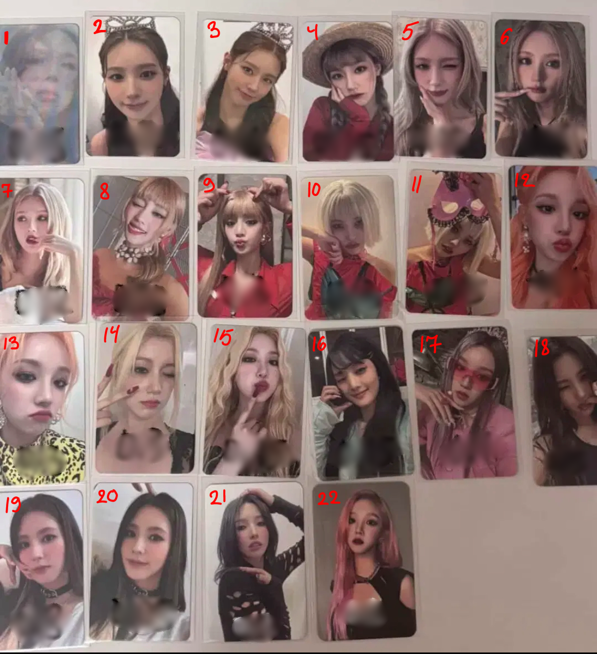 i-dle CHOOSE NUMBER