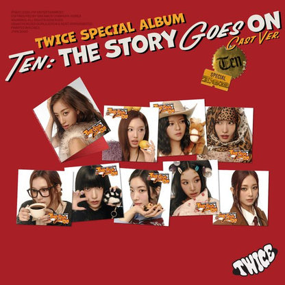TWICE - TEN: The Story Goes On [Cast Ver.] RANDOM MEMBER