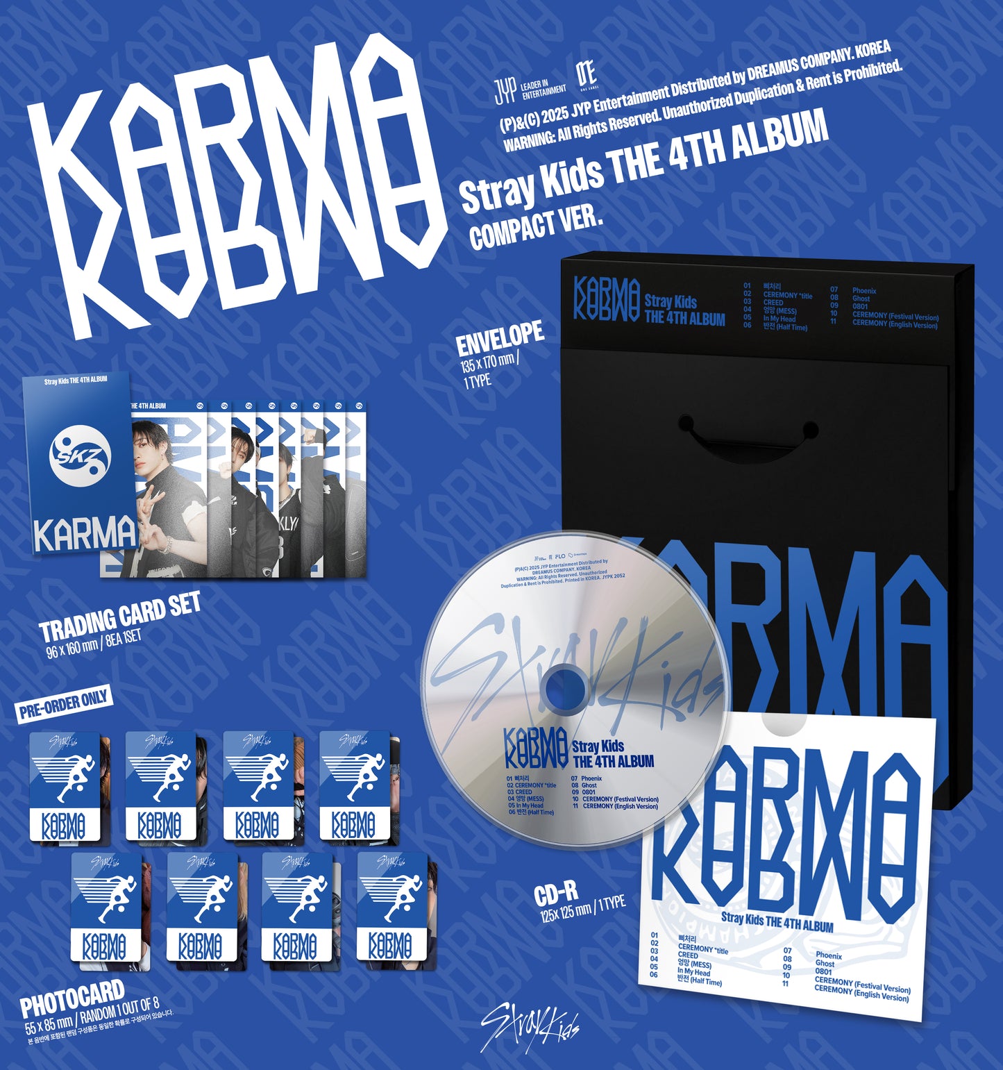 Stray Kids - THE 4TH ALBUM [KARMA] (COMPACT Ver.)