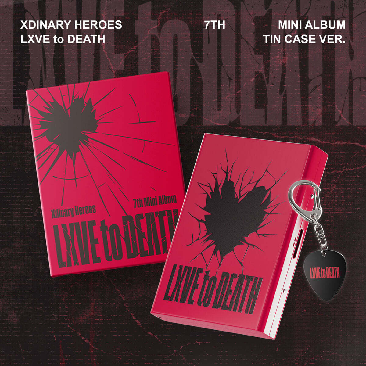 Xdinary Heroes - 7th mini ALBUM : LXVE to DEATH [Tin Case ver.]