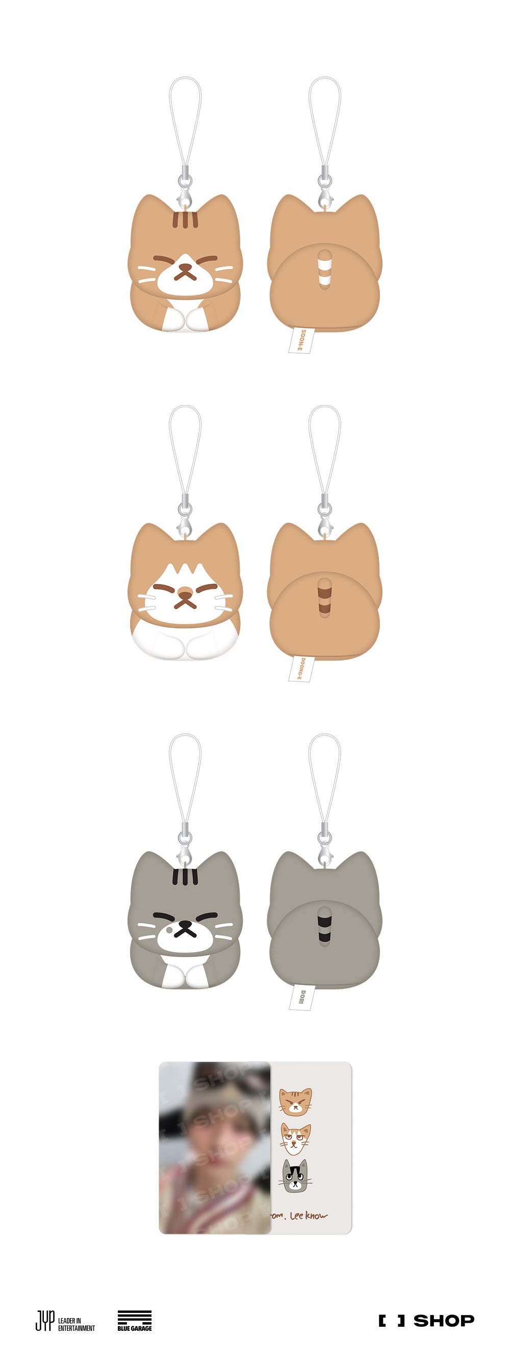 [2026.01.15 Be released PRE-ORDER] Stay Kids SOON-DOONG-DORI KEYRING SET by Lee Know - celebrATE