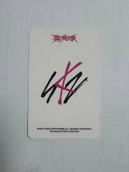 Stray Kids Leeknow Rockstar Soundwave Photocard