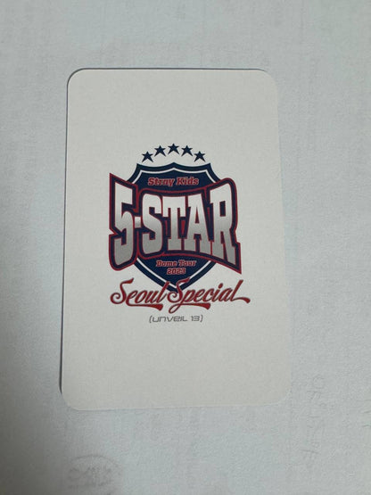 Stray Kids Hyunjin 5-STAR DOME seoul special Photocard