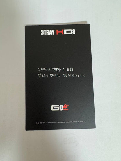 Stray Kids Seungmin GO live Photocard