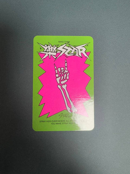 Stray Kids BANG CHAN RockStar Photocard