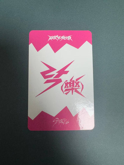 Stray Kids BANG CHAN RockStar SOUNDWAVE POP UP Photocard