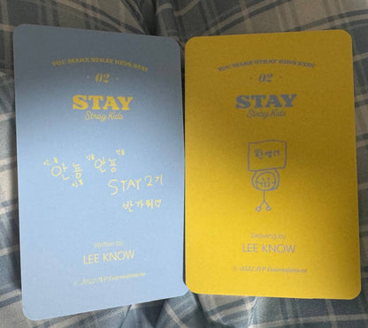 Stray Kids LEE KNOW 2nd membership poca !!!SET ONLY!!!