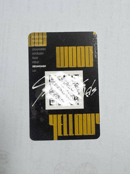 Stray Kids Seungmin YellowWood Photocard