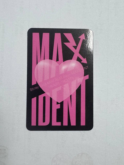 Stray Kids Changbin Maxident Photocard