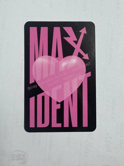 Stray Kids Hyunjin Maxident Photocard