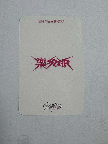 Stray Kids Changbin Rockstar Photocard