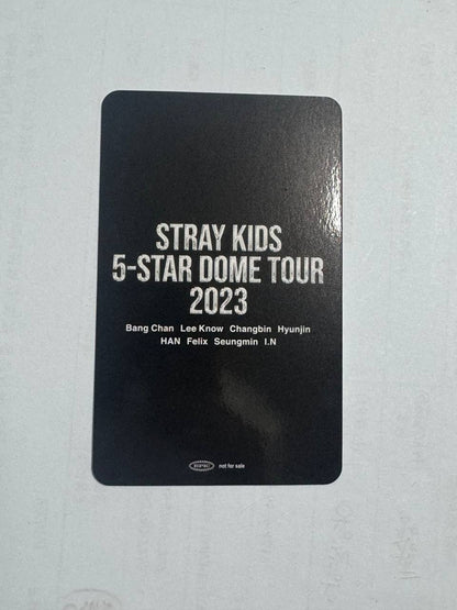 Stray Kids Leeknow 5-star dome TOUR Photocard