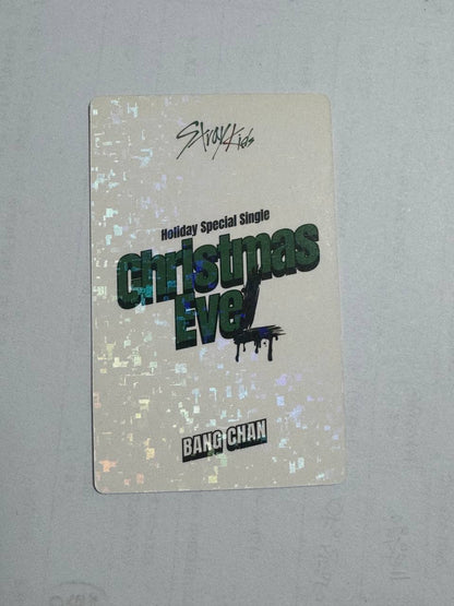 Stray Kids Bangchan Christmas EVEL Photocard