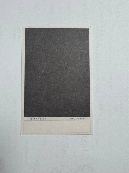 Stray Kids Seungmin Rockstar Polaroid Photocard