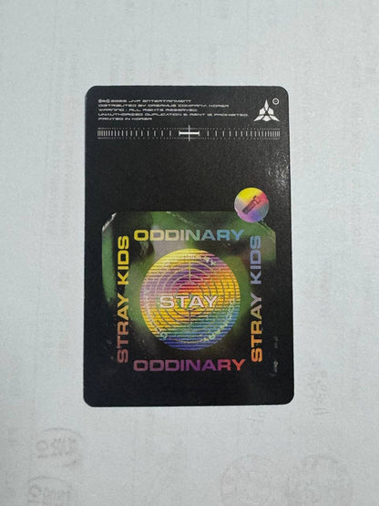 Stray Kids Bangchan & Leeknow Oddinary Photocard