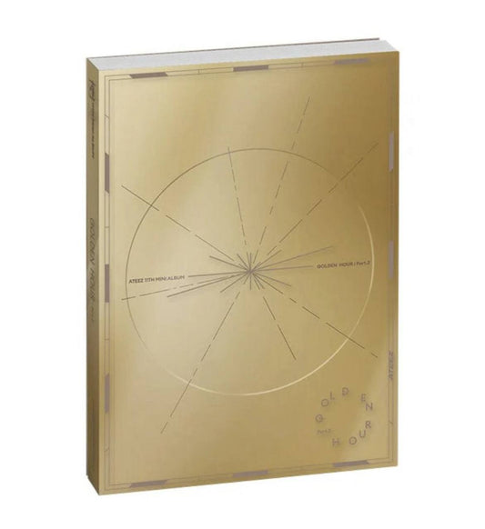 ATEEZ - GOLDEN HOUR PART2 ALBUM /FOR VER.(GOLD)