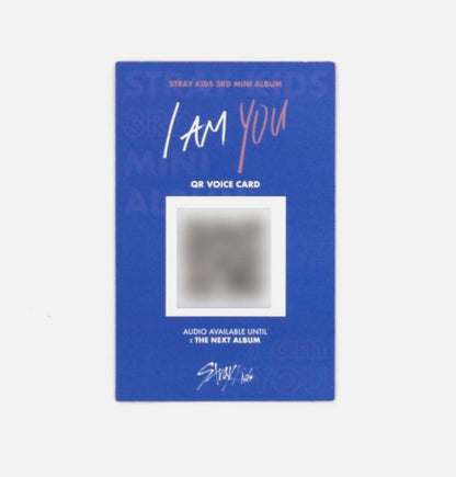 Stray Kids Huynjin & BangChan i am you photocard