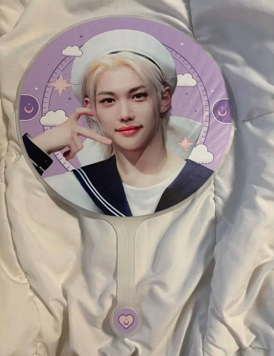 Stray Kids Felix Japanese hand fan